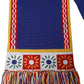 Black D&G Queen Cashmere Knitted Shawl Scarf