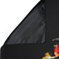 Black Tropical Sunset Square Foulard Scarf
