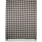 Black White Napoli Modal Check Shawl Scarf