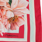 Multicolor Floral Print Square Foulard Scarf
