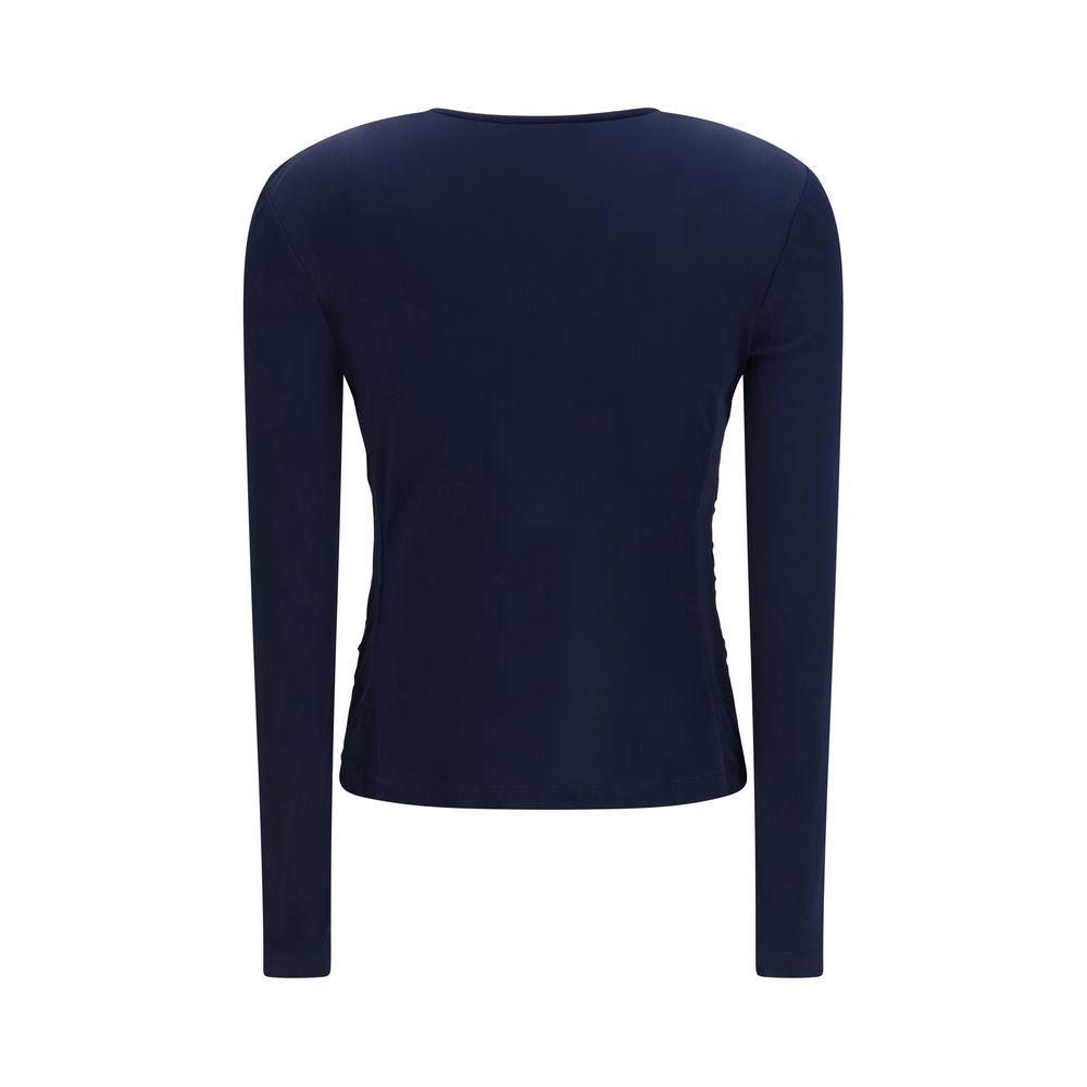 Blue Viscose Shirt