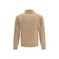 Beige Cashmere Cardigan