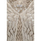 Beige Silk Cardigan