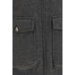 Gray Cashmere Bomber