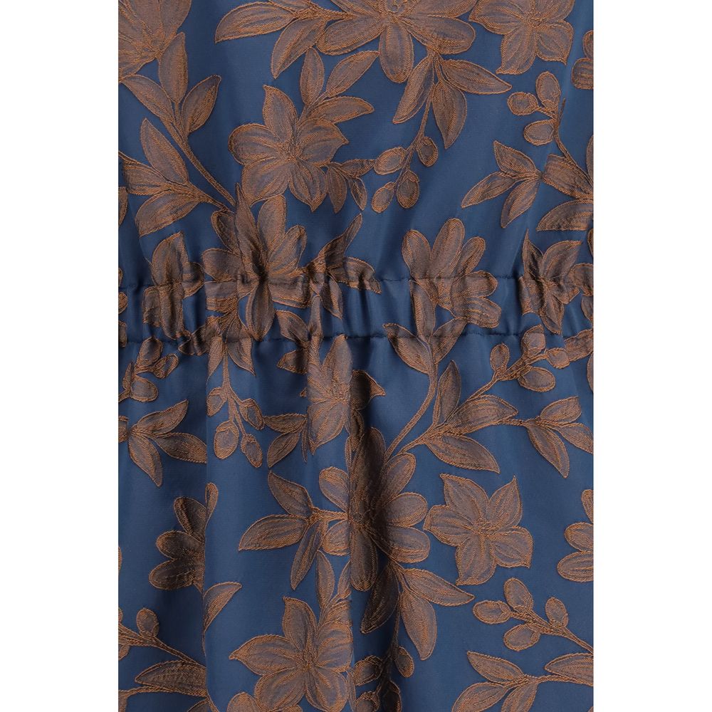 Multicolor Polyester Cocktail Dress