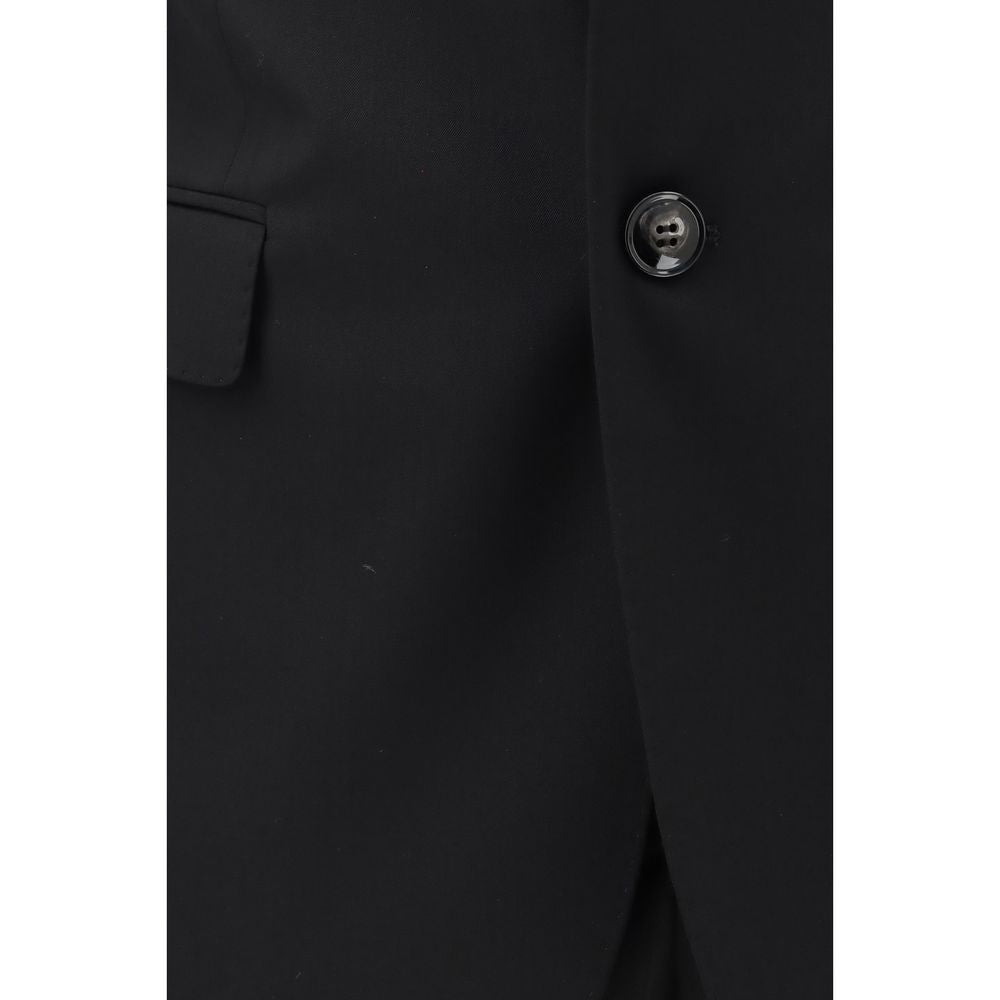 Black Wool Oves Aries Two-Piece Suit