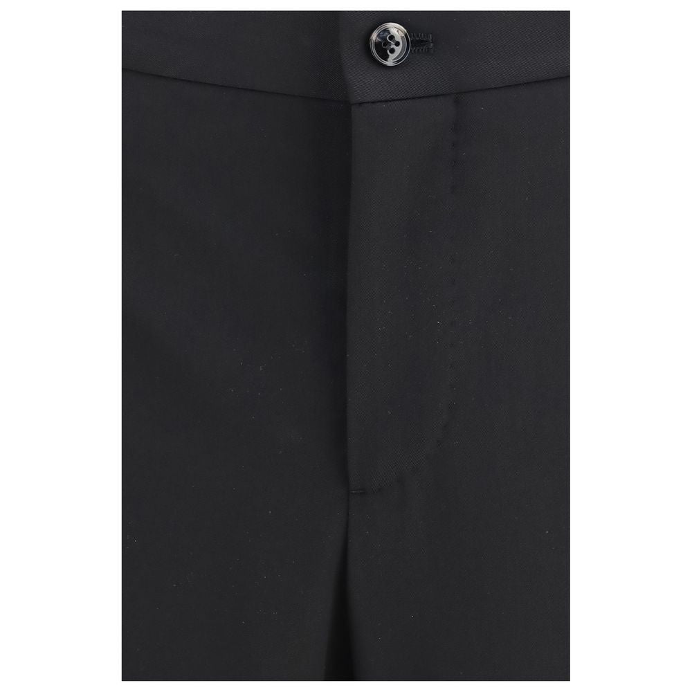 Black Wool Oves Aries Two-Piece Suit