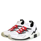White SORRENTO Sport Stretch Sneakers Shoes
