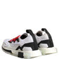 White SORRENTO Sport Stretch Sneakers Shoes