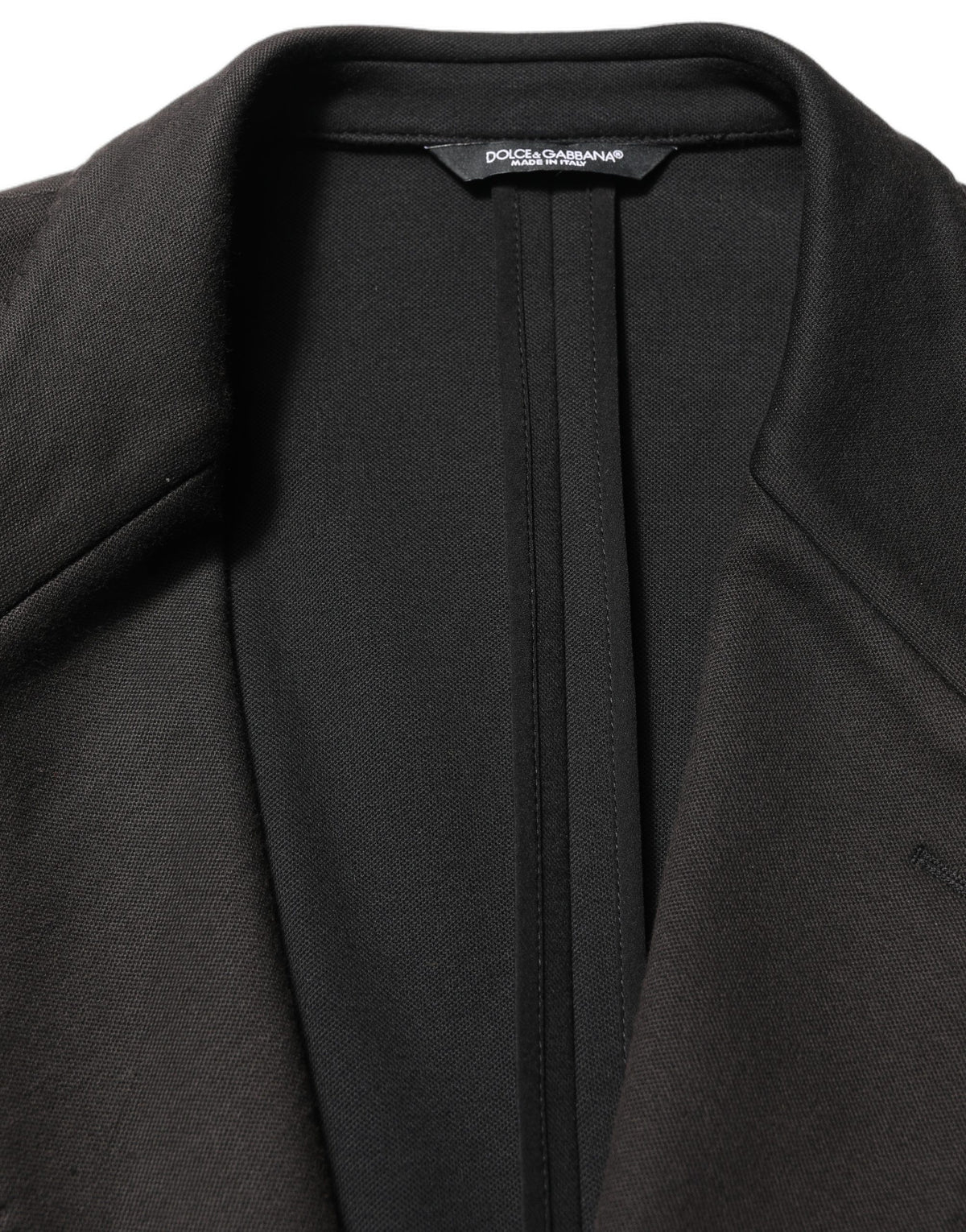 Black Embroidered Single Breasted Jacket