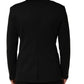 Black Embroidered Single Breasted Men Jacket