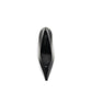 Black Goatskin High Heel Pumps