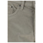 Gray Cotton Casual Pants