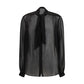 Black Viscose Blouse