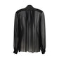 Black Viscose Blouse