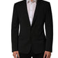 Dark Gray MARTINI Men Single Breasted Jacket