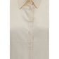 Beige Silk Shirt