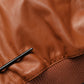 Multicolored Leather Full Zip Men Jacket