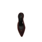 Bordeaux Calf Leather Bos Taurus High Heel Pumps
