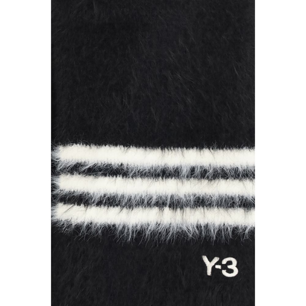 Black Recycled Polyamide Scarf