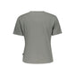 Grey Cotton Women's T-Shirt