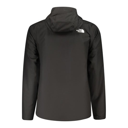 Black Polyester Men's Jacket