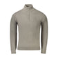 Gray Acrylic Men's Sweater