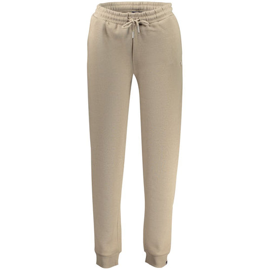 Beige Cotton Joggers (Workout Pants)
