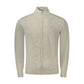 Grey Acrylic Men's Sweater