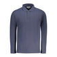 Blue Cotton Men's Polo