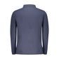 Blue Cotton Men's Polo