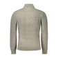 Gray Acrylic Men's Sweater
