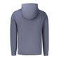 Blue Cotton Men's Hoodie