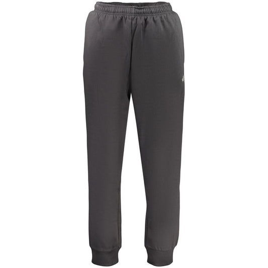 Black Cotton Men's Trouser