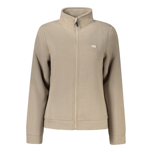 Beige Cotton Sweatshirt