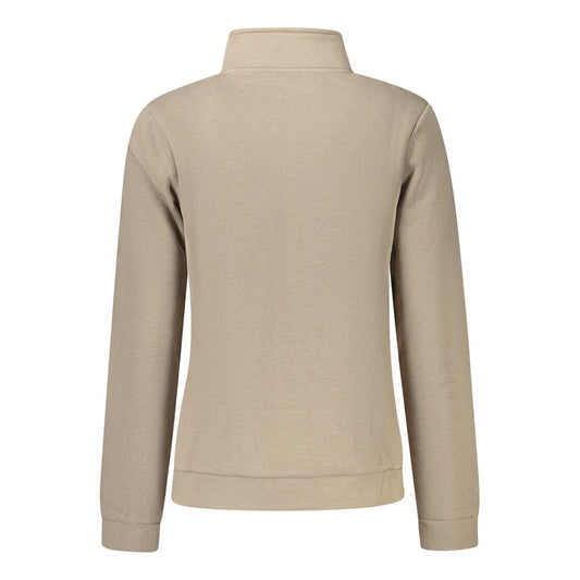 Beige Cotton Sweatshirt