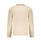 Beige Cotton Men's Polo