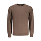 Brown Wool Men's Sweater