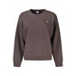 Brown Cotton Sweatshirt