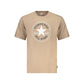 Beige Cotton T-Shirt