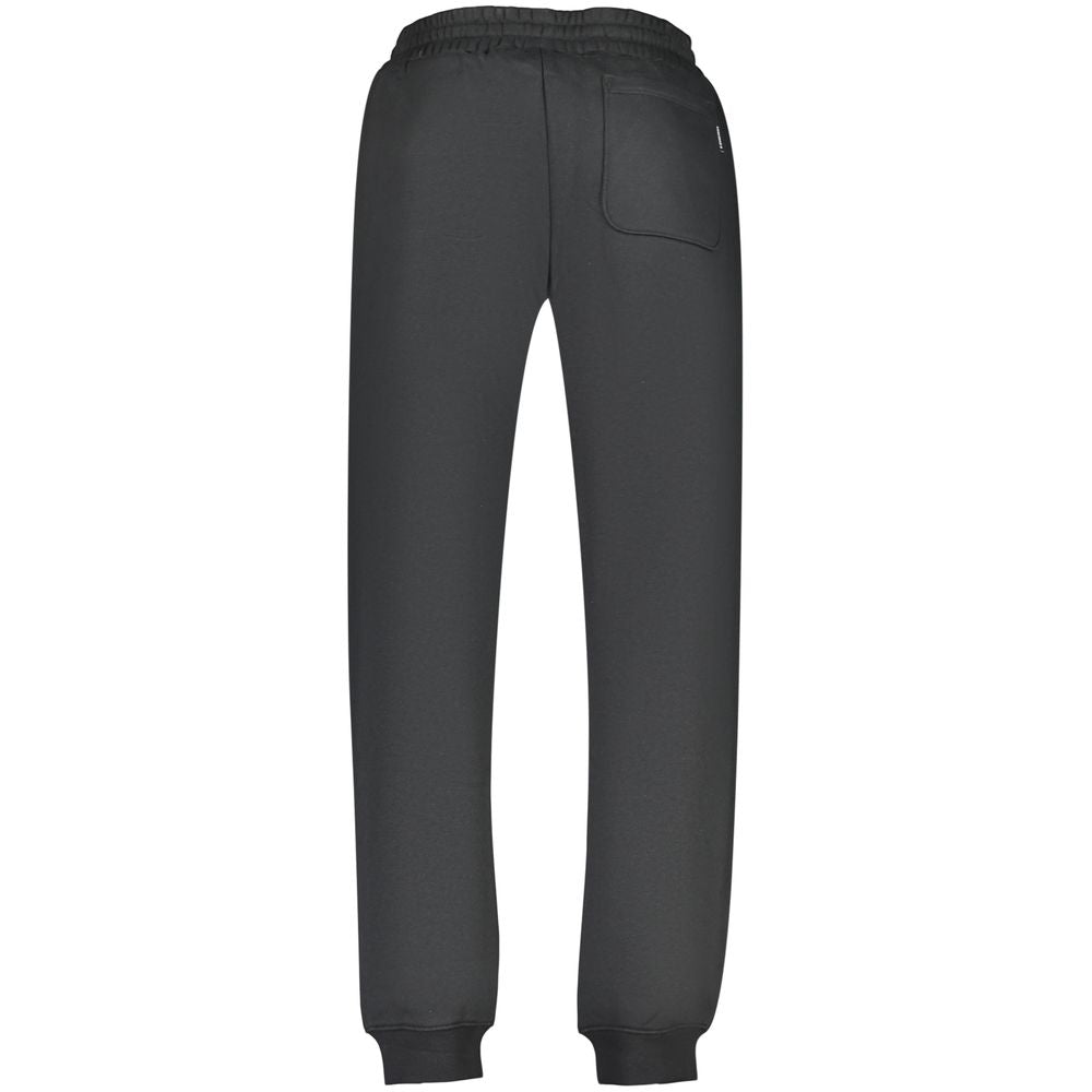 Black Cotton Men's Trouser