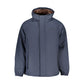 Blue Polyester Shell Jacket