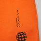 Orange Cotton DGVIB3 Men Trackpants Pants