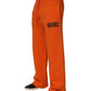 Orange Cotton DGVIB3 Men Trackpants Pants