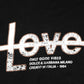 Black Cotton Printed Men Hooded Sweatshirt Sweater