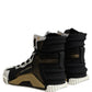 Black Gold NS1 High Top Sneakers Shoes