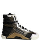 Black Gold NS1 High Top Sneakers Shoes