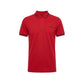 Red Cotton Men Polo-Shirt