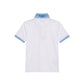 White Cotton Men Polo