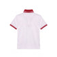 White Cotton Men Polo
